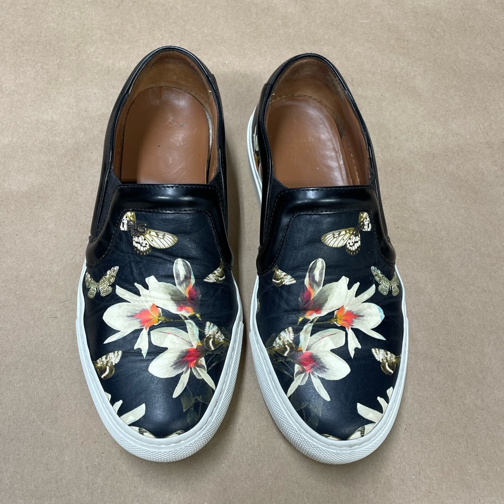 Givenchy Floral Slip On Skate Shoe Size 35
